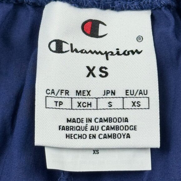 Champion Women's Pull-on Stretch Navy Cargo Joggers XS Elastic Waist & Cuffs NWT - Picture 5 of 11